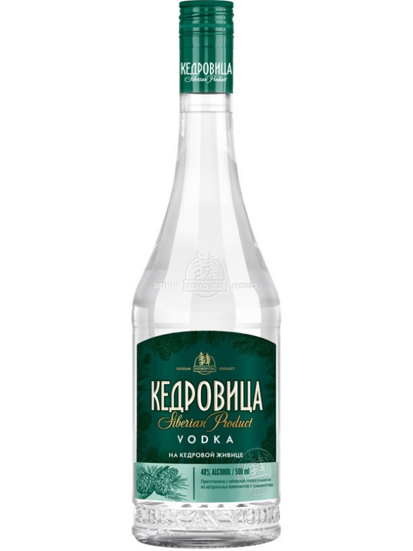 Kedrovitsa Vodka on Cedar Resin 0,7 l