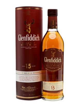 Whisky Glenfiddich Unique Solera Reserve, 15 let, 40% 0,7 l